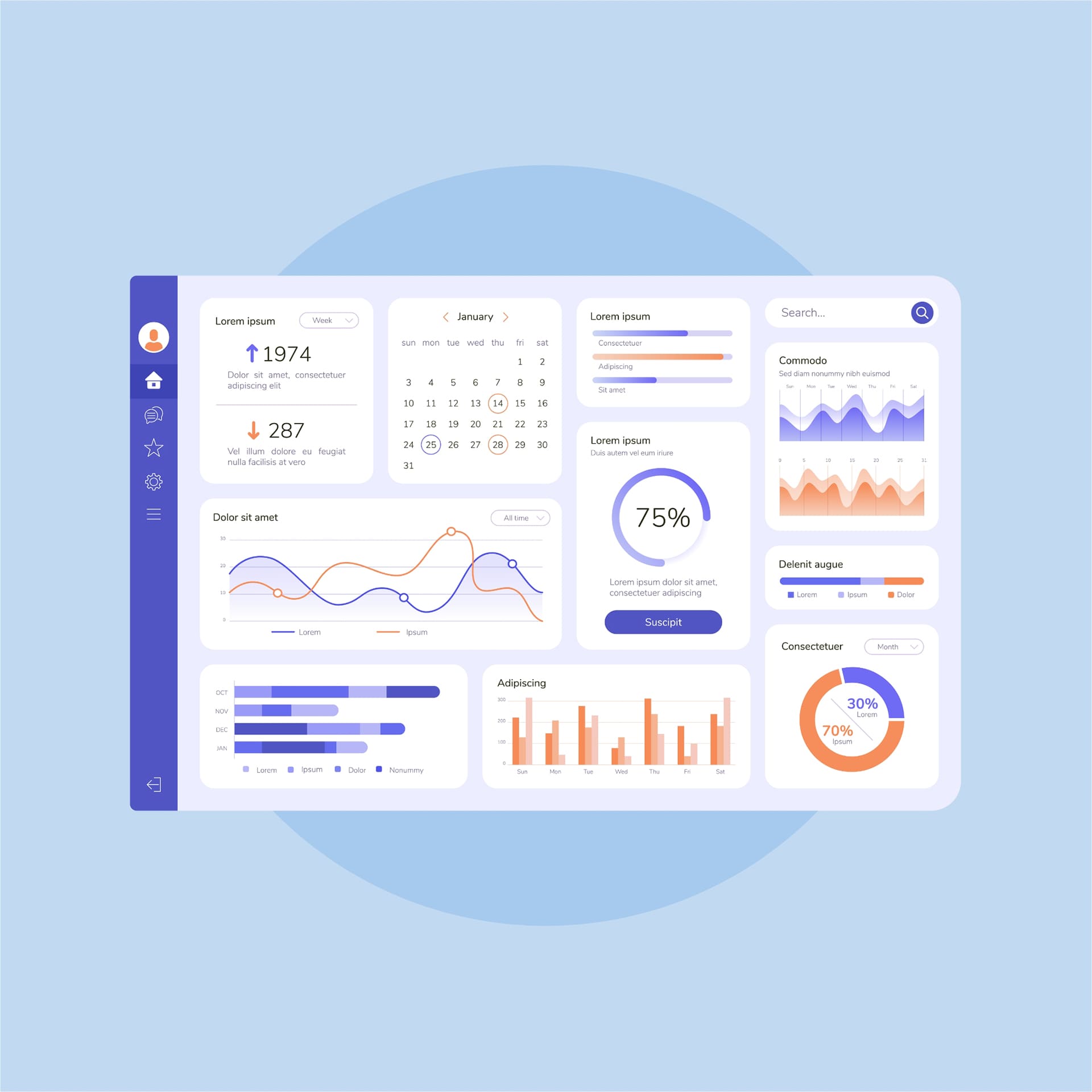 Company dashboard